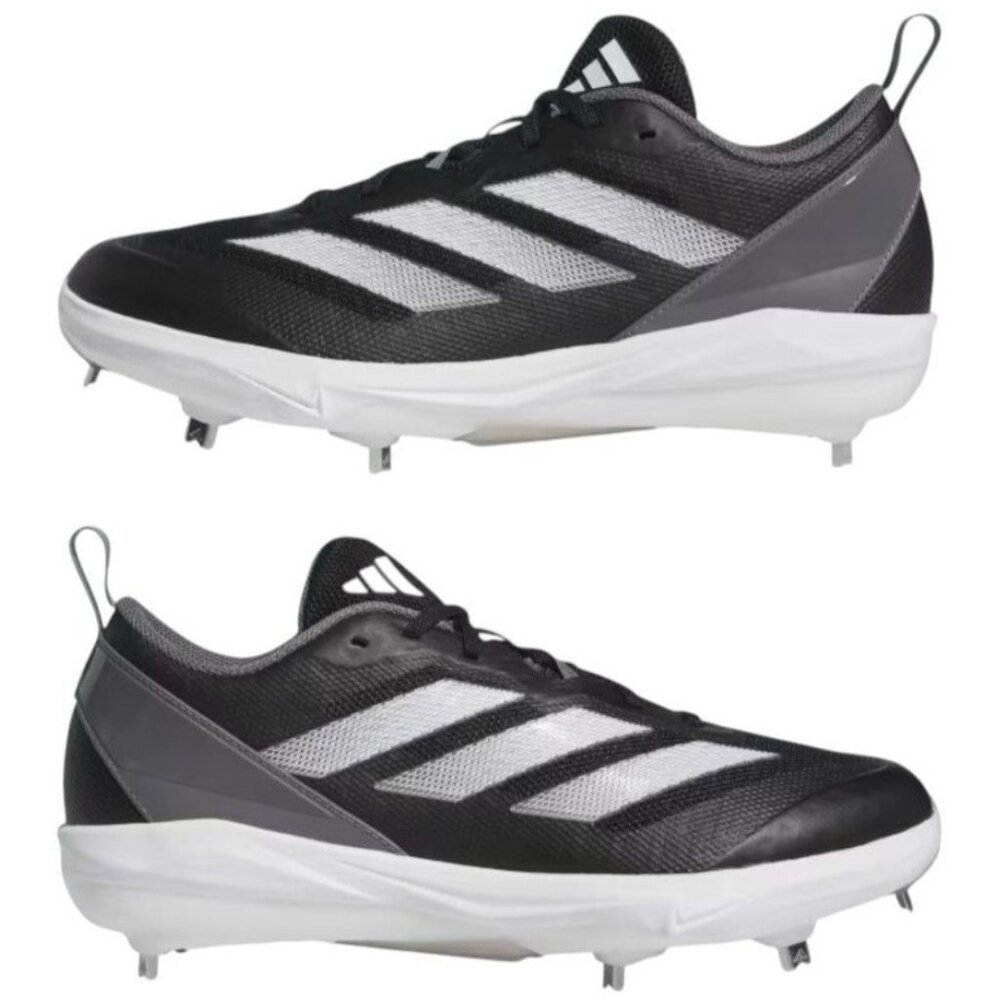 Adidas Adizero Instinct Metal Softball Cleats # IH3470 Black Womens Size 9.5 NEW